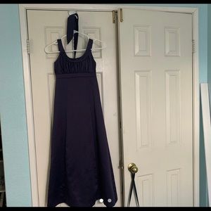 Purple/burgundy dress